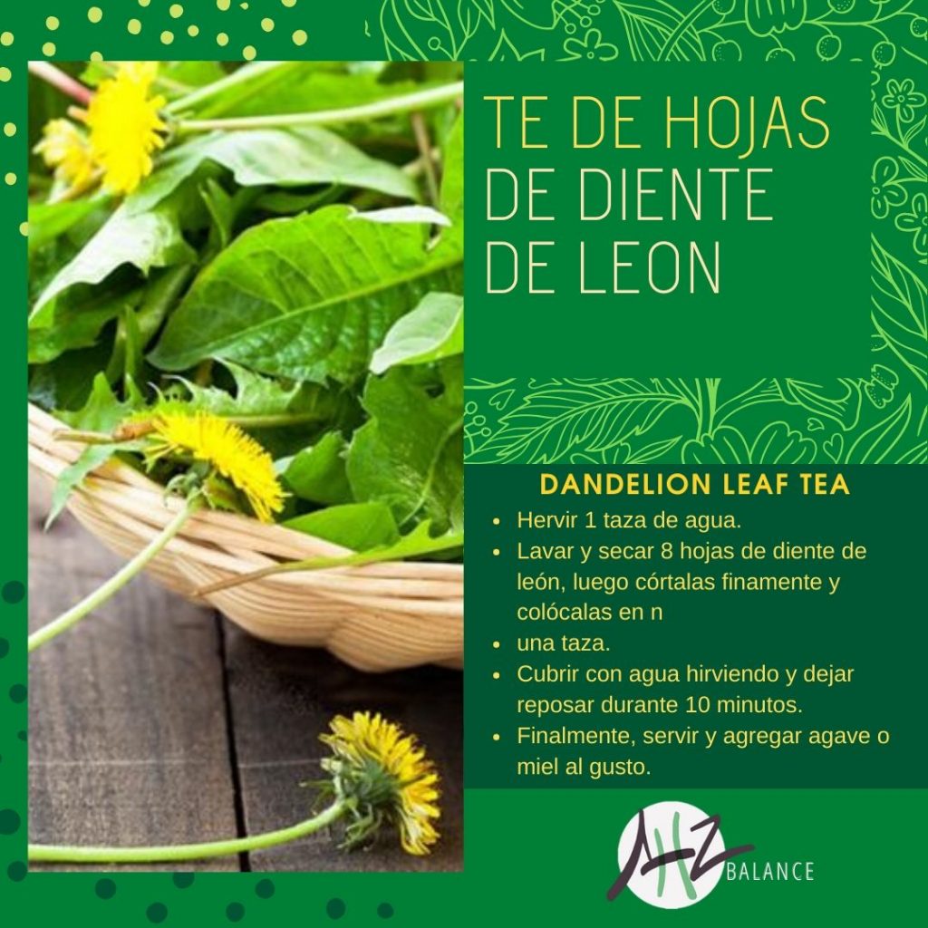  Te de Hojas de Diente de León